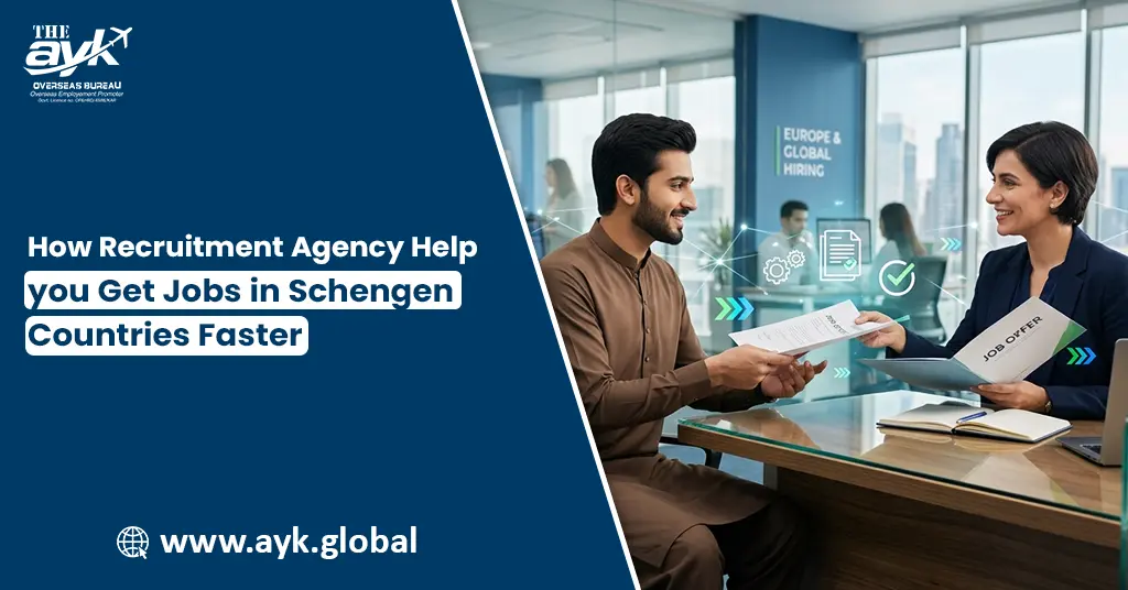 How Recruitment Agencies Help You Get Jobs in Schengen Countries Faster